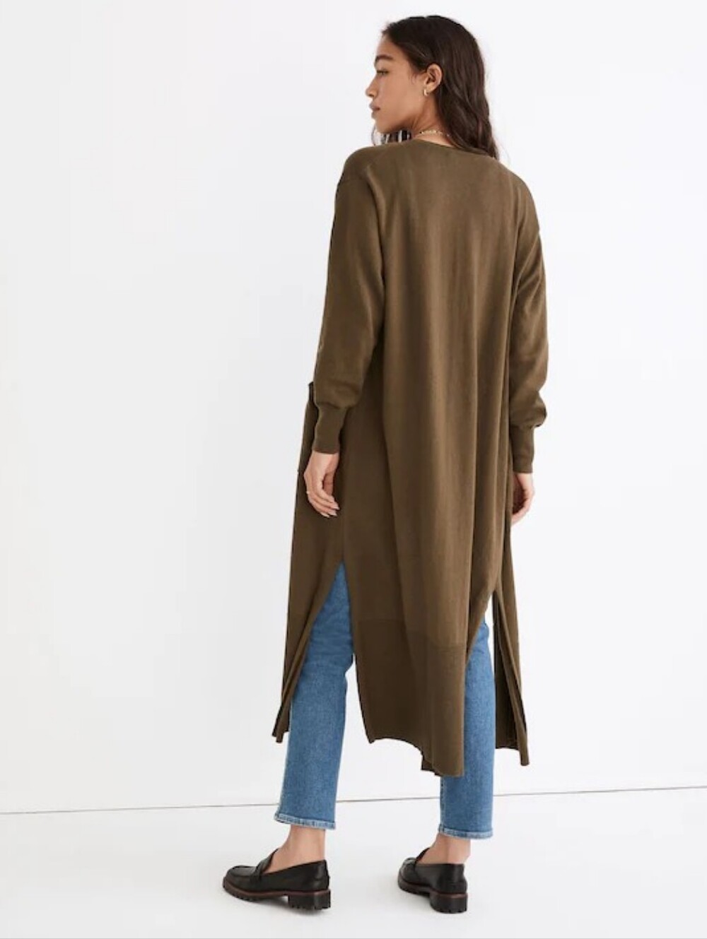NWOT Madewell Brodale Duster Cardigan Sweater - Picture 2 of 4